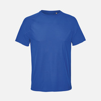 Футболка спортивная унисекс Vortex, ярко-синяя (roayl)