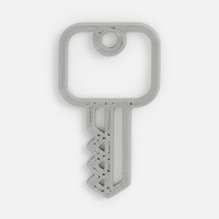 Подвеска Industry, 3D-печать на заказ, ключ