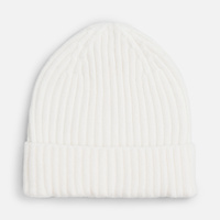 Шапка Laconi, молочно-белая