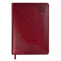 Ежедневник Faro, датированный, бордовый