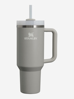 Термокружка Quencher H2.0 1180 с трубочкой, серая