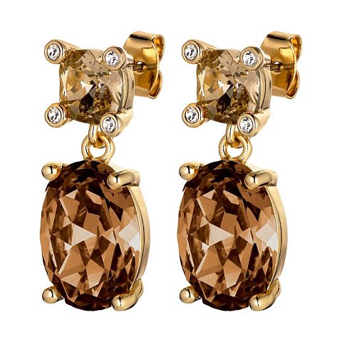 Серьги ANTONIA SG BROWN Dyrberg Kern 470147 - рис 3.