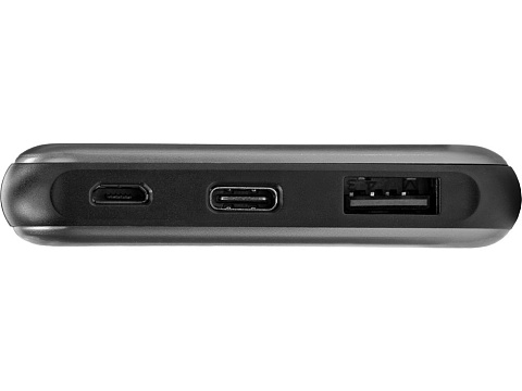 Внешний аккумулятор Forge v.2, металл, 10000mah, серый - рис 4.