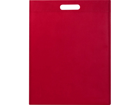 Экосил эко-сумка из нетканого материала из переработанных материалов по стандарту GRS объемом 5 л, красный - рис 2.