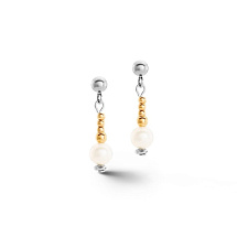 Пусеты White bicolor Coeur de Lion *1117/21-1426