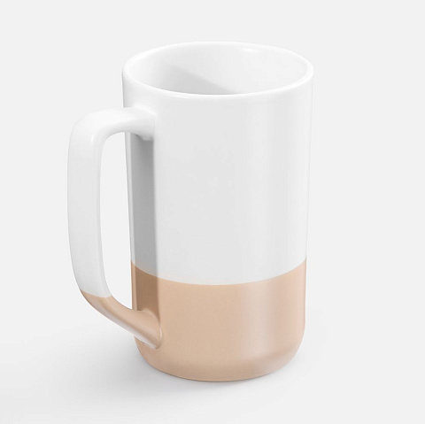 Кружка для сублимационной печати Neito, бежевая - рис 3.