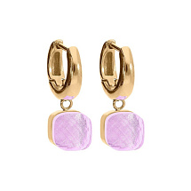 Серьги FIRENZE (G) Light Rose Qudo 107001/20-5902