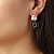 Серьги POPPY SG CRYSTAL / BLACK Dyrberg Kern 470119 - миниатюра - рис 2.