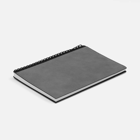 Ежедневник Notera, недатированный, серый - рис 4.