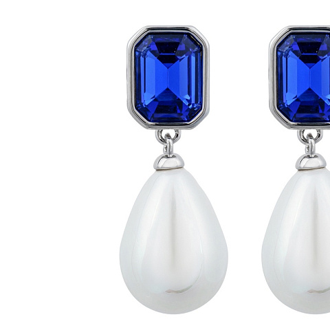 Серьги SAPPHIRE Fiore Luna *ACE22420-06 - рис 3.