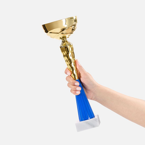 Кубок Kudos Spark, большой, синий - рис 3.