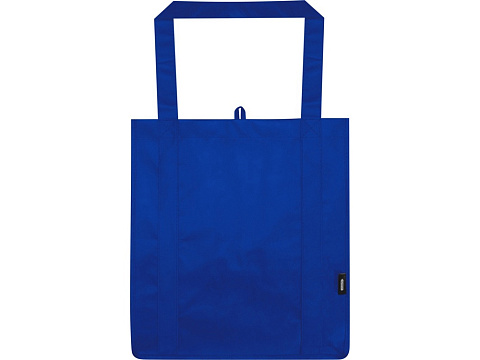 Liberty эко-сумка с прочным днищем объемом 6 л из нетканого материала, переработанного по стандарту GRS, королевский синий - рис 2.