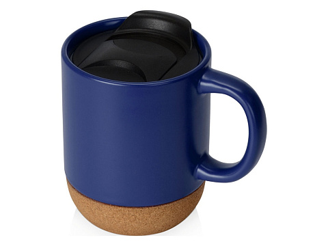 Подарочный набор c пледом, кружкой и вареньем, синий - рис 7.