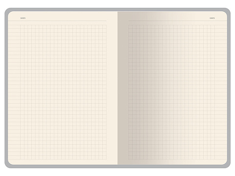 Бизнес-тетрадь А5 Pragmatic Contrast, 40 листов в клетку, темно-зеленый с салатовым срезом - рис 4.