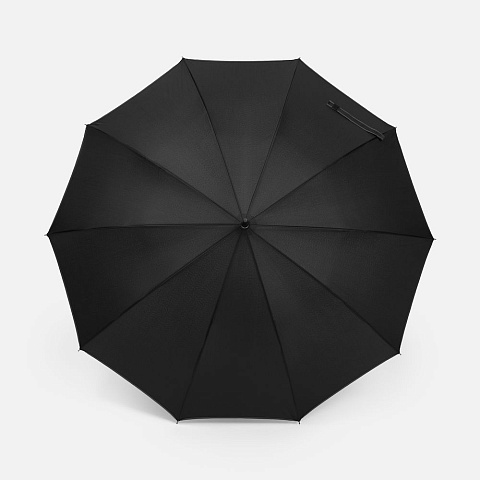 Зонт-трость Abrego, черный - рис 3.