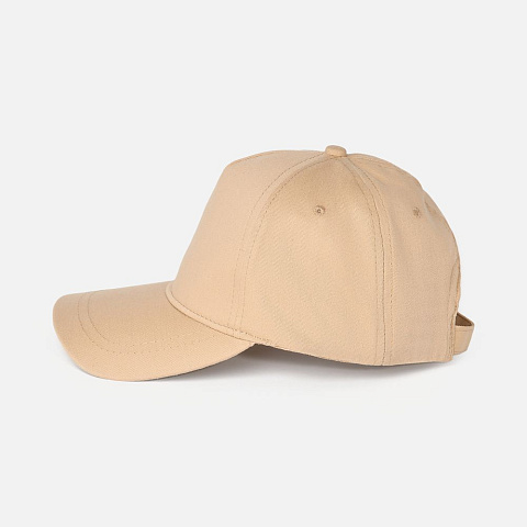 Бейсболка Basic, песочная - рис 3.