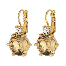 Серьги BEGONIA SG GOLDEN Dyrberg Kern 460038