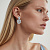 Серьги FREESIA SS CRYSTAL Dyrberg Kern 480062 - миниатюра - рис 3.
