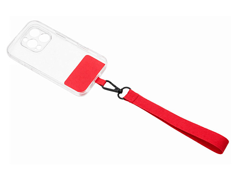 Ремешок на руку для телефона Рист, красный - рис 3.