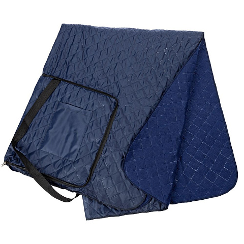 Плед для пикника Soft & Dry, темно-синий - рис 4.