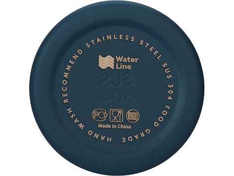 Стальная бутылка Rely, 650 мл, NEW темно-синий 295C матовый - рис 6.