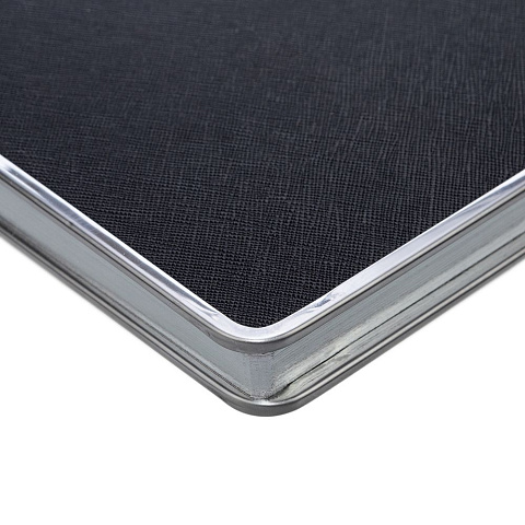 Ежедневник Frame Metal, недатированный, черный - рис 6.