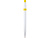 Unica шариковая ручка из переработанной пластмассы - Желтый (синие чернила) - миниатюра - рис 3.