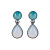 Серьги Azul, Opalina Possebon A0738.20.25 S - миниатюра
