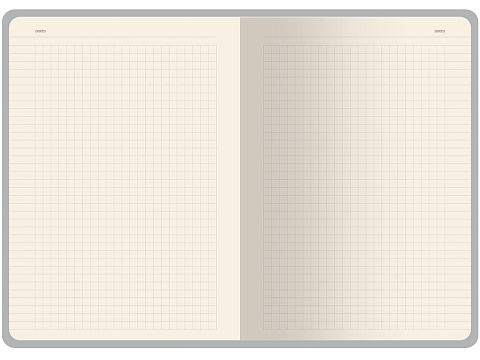 Бизнес тетрадь А5 Pragmatic, 40 листов в клетку, фиолетовый - рис 4.