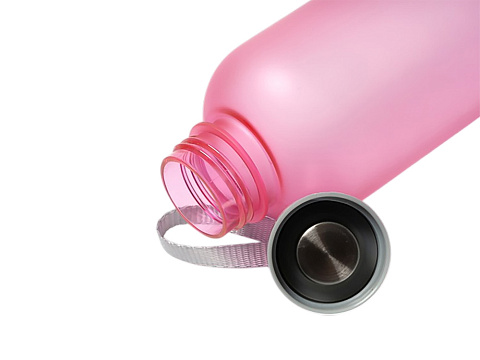 Бутылка для воды Йогер из PCTG, объем 1000 мл, красный - рис 4.