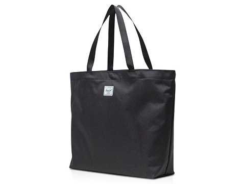 Herschel Classic™ эко-сумка-тоут из переработанного материала объемом 19 л - сплошной черный