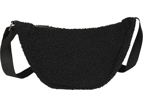 Шерпа поясная сумка из переработанной шерпы GRS объемом 3 л, черный - рис 2.