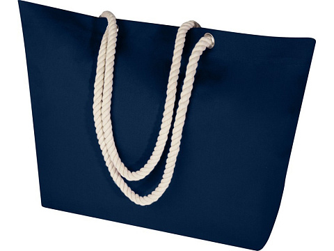 Florida пляжная эко-сумка из переработанного материала, сертифицированного по стандарту GRS, плотностью 270 г/м² 18L - Темно - синий - рис 4.