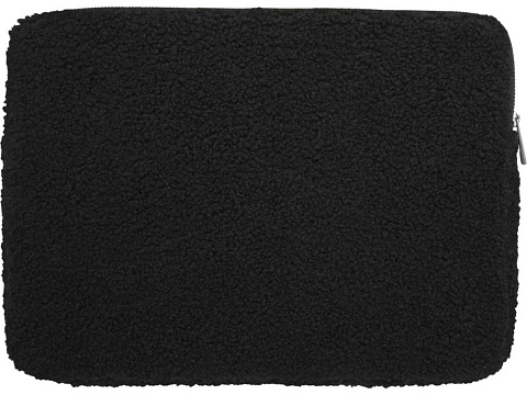 Шерпа чехол для 13-дюймового ноутбука объемом 2 л из шерпы, переработанной по стандарту GRS, черный - рис 3.