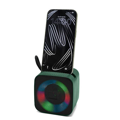 Bluetooth-колонка «Яркий бит» Beat, 5 Вт, зелёная - рис 4.