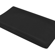 Althea спортивное полотенце 70х140 см - сплошной черный