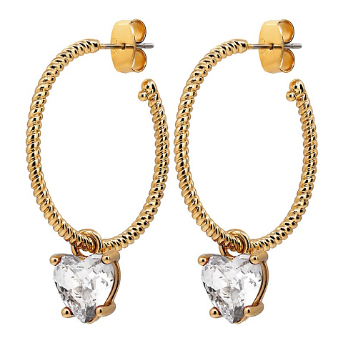 Серьги ELANA SG CRYSTAL Dyrberg Kern 480032 - рис 4.