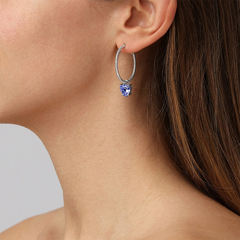 Серьги ELANA SS LIGHT BLUE - рис 2.