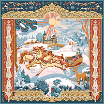 Платок Русская зима