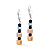Серьги Tricolour Coeur de Lion 2101/20-1633 - миниатюра