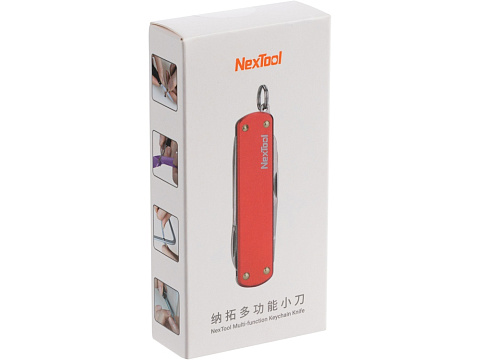Нож-брелок Nextool Mini, красный (NE0142) - рис 7.