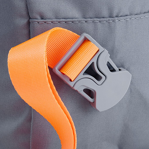 Рюкзак B2, серый с оранжевыми стропами - рис 6.