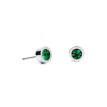 Пусеты Green 6х3 Fiore Luna SWE126 GR S