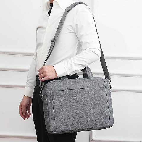 Cумка для ноутбука L225, темно-серая - рис 18.