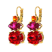Серьги PARSANA SG RED / PINK Dyrberg Kern 470065