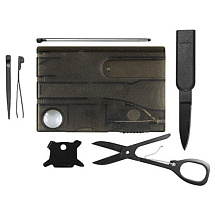 Карточка Tools Nailcare 10 функций, черный