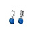 Серьги Firenze sapphire Qudo 300297 BL/S - миниатюра