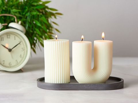 Набор свечей на подставке Aris - рис 11.