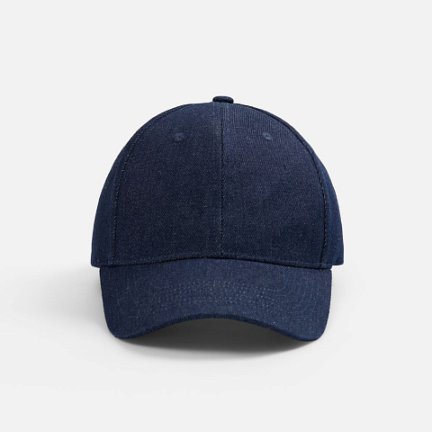 Бейсболка Denimate, темно-синяя - рис 4.