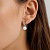 Серьги LIORA SS WHITE CRYSTAL - миниатюра - рис 3.